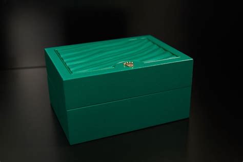 green rolex box|rolex rotating watch box.